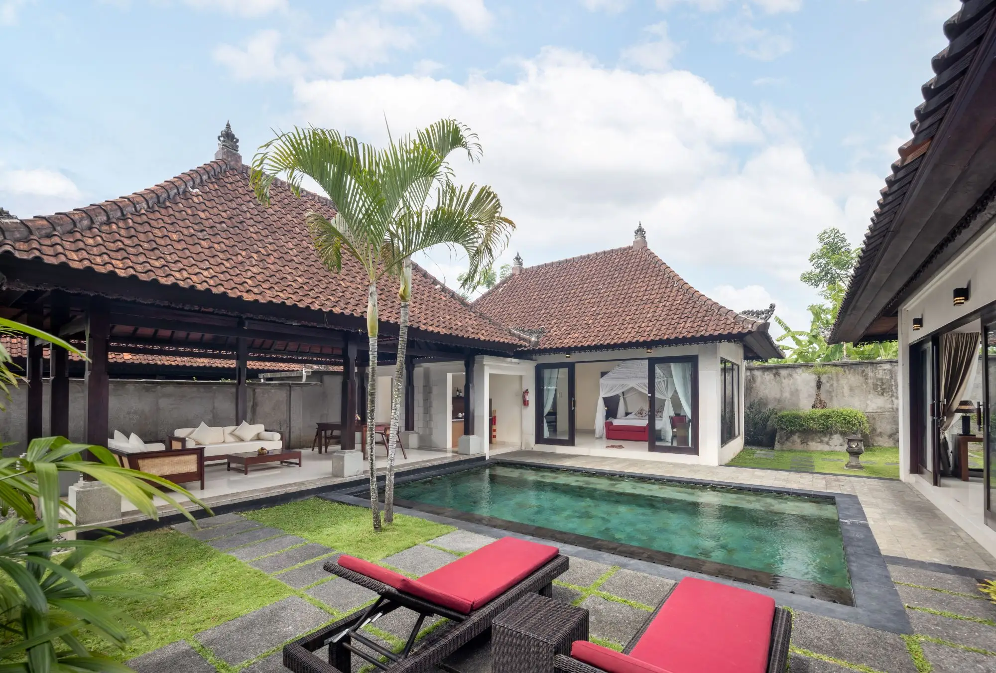 Two Bedrooms Luxury Pool Villa Adi Dharma Hotel Kuta