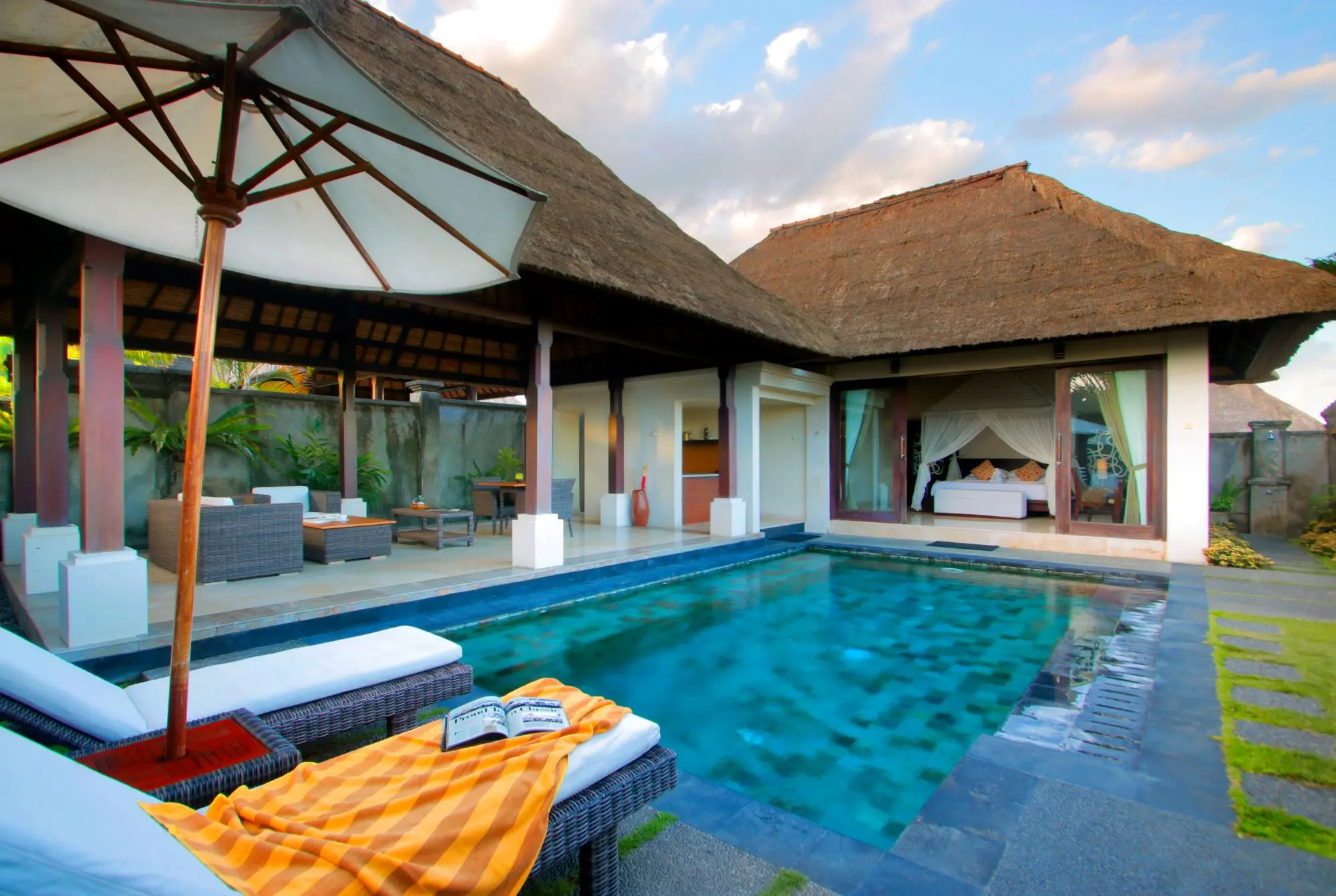 One Bedroom Luxury Pool Villa in Adi Dharma Hotel kuta